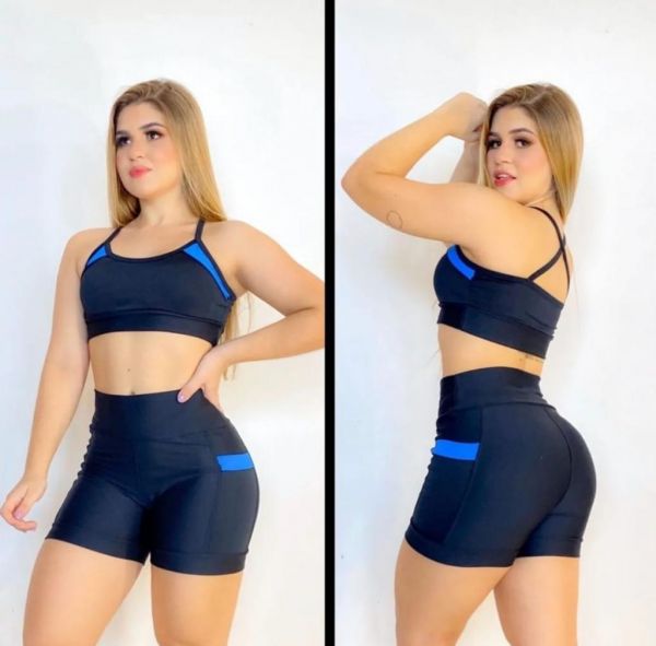 Short + Top c/ bojo Viviane