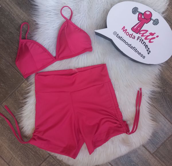 Short + top c/ bojo Perola