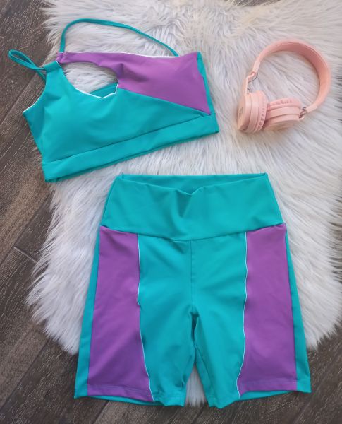 Short + top c/ bojo poli Isabelle G